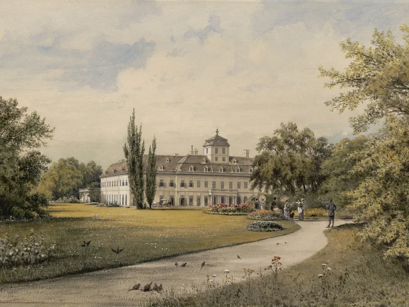 1833-Anton Perko - Il Tribunale Blu di Laxenburg
